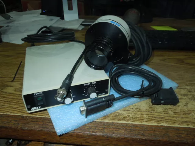 MTI Model: CCD-300-RC Camera and Controller. Fujinon Lense.