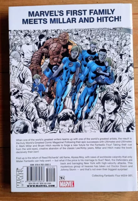 FANTASTIC FOUR: WORLD'S GREATEST VOL. 1 Premier Rare DOOM VARIANT Mark Millar, 2