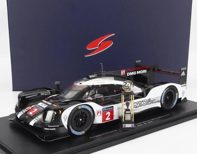 Spark1/18Porsche 919 Hybrid LMP1 HY PORSCHE AG TEAM Le Mans'16 #1