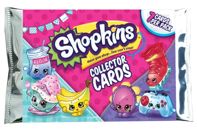 Shopkins Season 5 & 6 -5X Single Packs Trading  Cards -