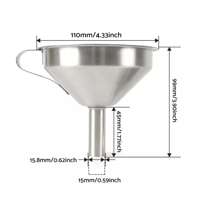 3D Printer Stainless Steel Filter Funnel Resin Filter Cup for UV Resin 3