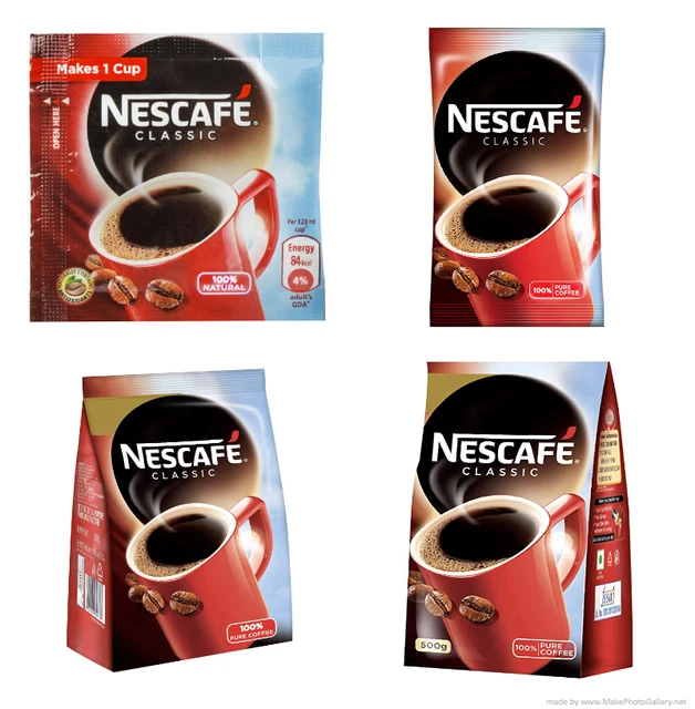 NESCAFE CLASSIC INSTANT Ground Coffee Rich, Soluble Powder, Stabilo