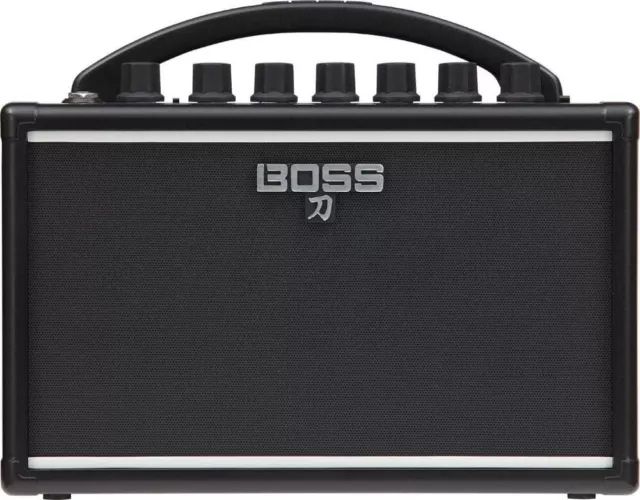 BOSS KTN-Mini Katana Portable Guitar Amplifier, A Compact, Go-Anywhere Amp That