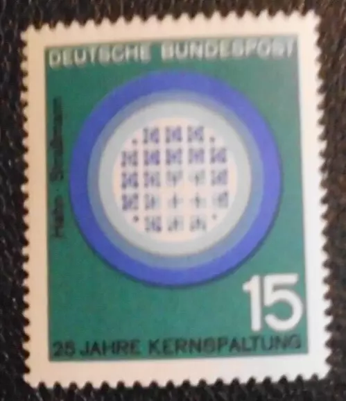 Bund Mi.-Nr. 441 Schantl f20 postf. (341)  14.8.1964 Technik und Wissenschaft