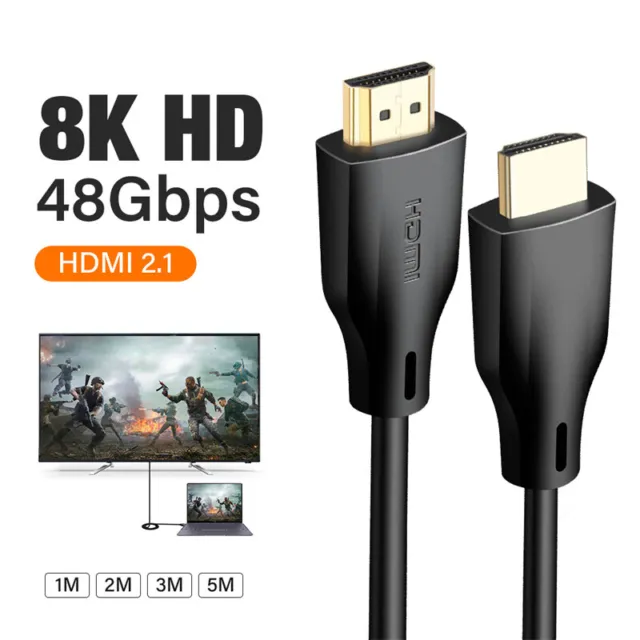 High Speed HDMI-compatible Cable 8k 2m 3m 5m 10m 60Hz 4K 120Hz
