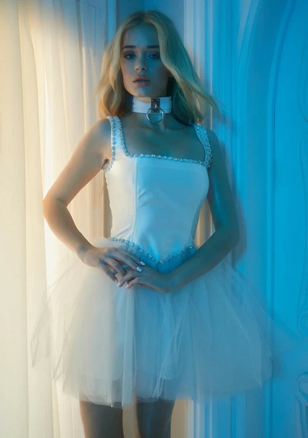 DOLLS KILL SUGAR Thrillz POLISHED PIROUETTE CORSET DRESS Tutu Wedding Retro  Vntg $160.00 - PicClick