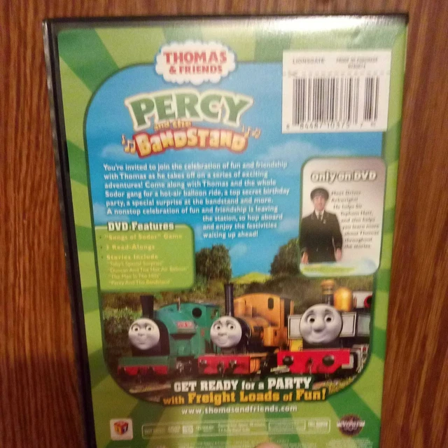 THOMAS FRIENDS Percy and the Bandstand DVD 09 *Rental Some
