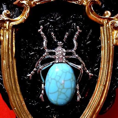 necklace vintage luxury pendant jewelry lucky charms bib art deco liberty spider 2