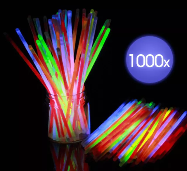 Color Mixed Glow Sticks Bracelets Light Party glowsticks glow in the dark