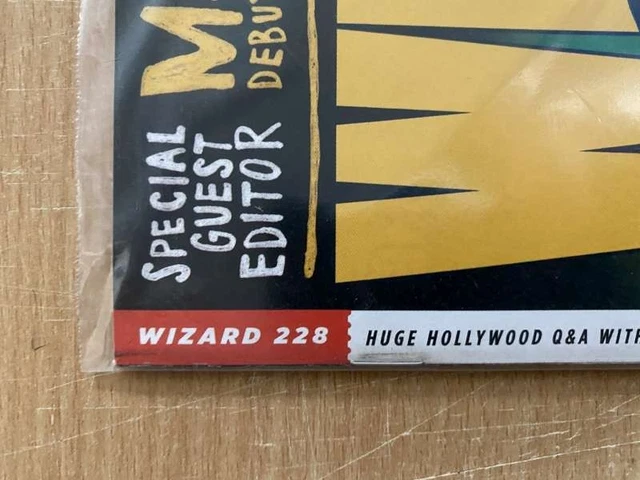 WIZARD MAGAZINE WIZARD MAGAZINE 228 sealed in bag unopened £15.99 ...