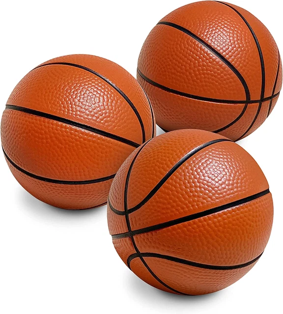 3" Foam Mini Basketball for Nerf Nerfoop Jump Shot Mini Hoop Basketball, 3 Pack 3" Foam Mini Basketball for Nerf Nerfoop Jump Shot Mini Hoop Basketball, 3 Pack