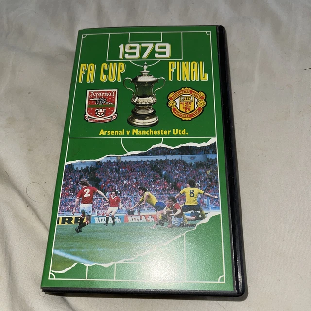 ARSENAL V MANCHESTER UNITED 1979 FA CUP FINAL VHS VIDEO TAPE CASSETTE