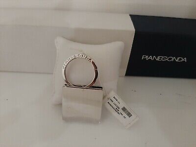 Pianegonda PIANEGONDA Orecchini  bacchetta torchon con lavorazione diamantata ARGENTO 925 