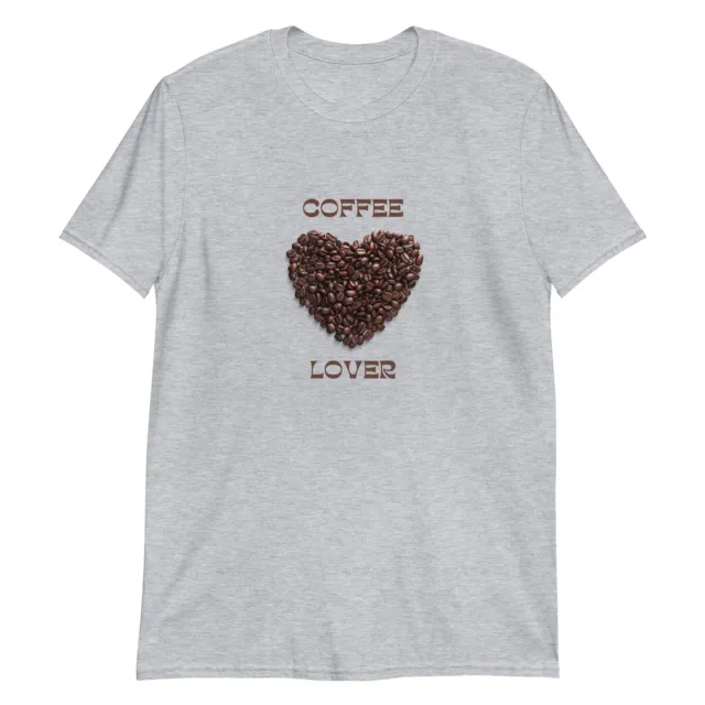 Coffee Lover Caffeine Espresso Beans Heart Star Bucks Womens Mens Unisex T Shirt