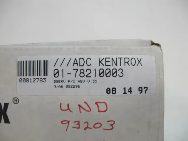 NEW ADC Kentrox 78222 D-SERV DSU/CSU ETL Testing Telephone Equipment 3