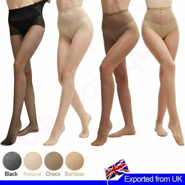60 Denier Tights Women Ladies Opaque Extra Soft Sizes S M L XL 2XL 3XL