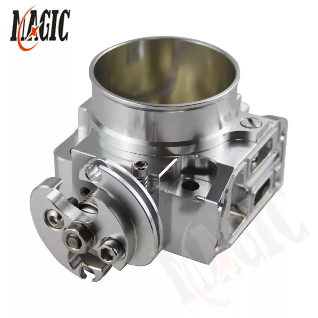 For Mitsubishi Lancer 4G63 EVO 4 5 6 Eclipse DSM 96-99 70mm Throttle Body Silver