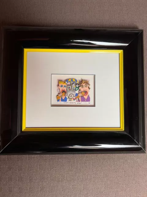 Original James Rizzi 3D Bild aus 1990