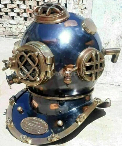 Casque De Plongée US Navy Mark V – Reproduction Vintage Haute Mer