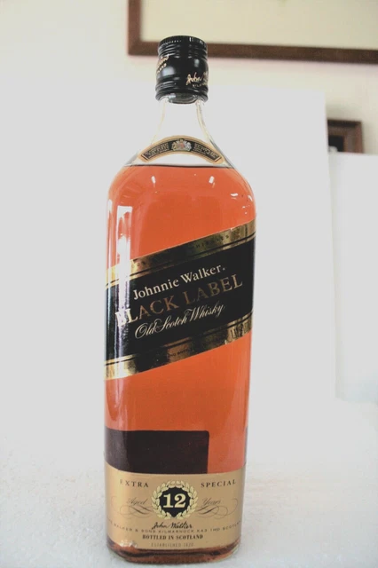 Whisky Johnnie Walker Black Label  12 Years Lt 1,125