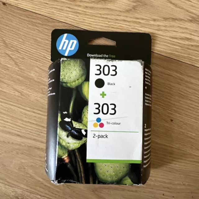 HP 303 Black & Colour Combo Ink Cartridge Original for HP Envy Photo 6230 7130