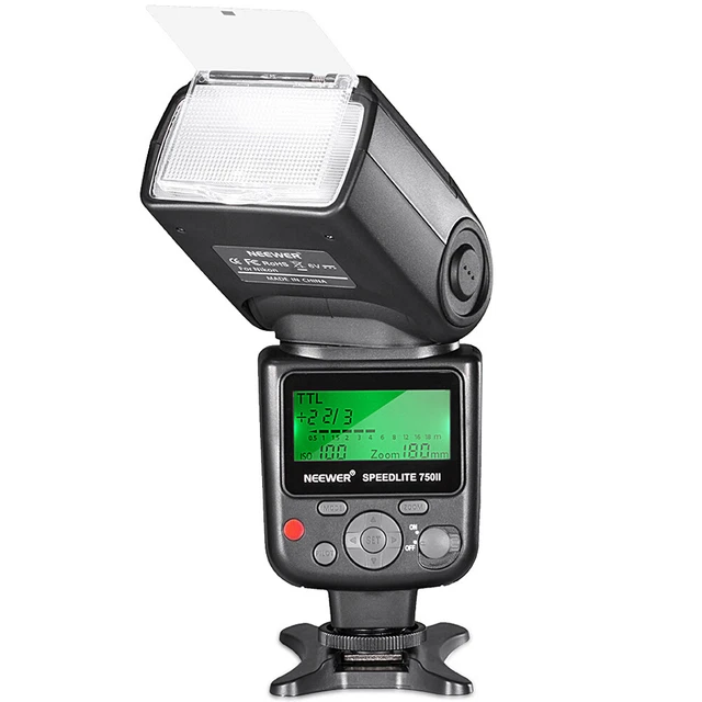NEEWER 750II TTL Flash Speedlite for Nikon D7200 D7100 D7000 D5500 D5300 D5200