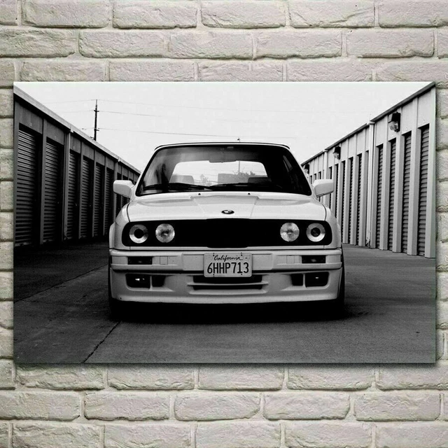 Plaque Métallique Murale BMW 30 X 20 Cm - Décoration Atelier Ou Garage - Sans Marque