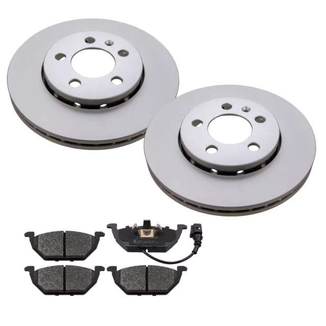 Bremsen Set vorn für VW Polo 9N 6R Ibiza Fabia Roomster Bremsscheiben + Beläge