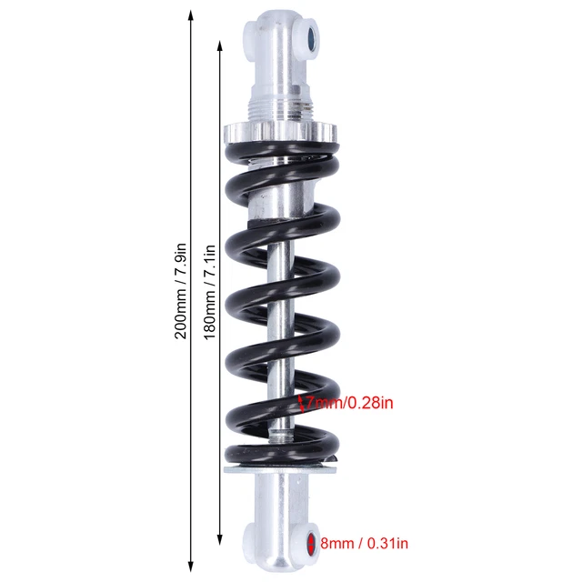 Rear Suspension Damper Shock Strut Shock Absorber Suspension Aluminum