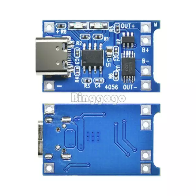 20PCS Typ C USB 5V 1A TP4056 Lithium-Batterie-Ladegerät Board zum Laden