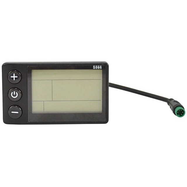 Écran LCD S861 Pour Vélo électrique - Connecteur SM, Contrôleur BLDC-BE5668, Neuf