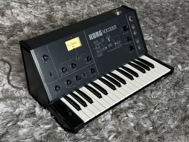 Korg VC-10 Vintage Analog Vocoder Synthesizer 70s kraftwerk daft punk ms10 ms20