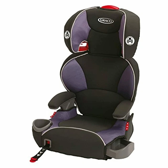 Graco Affix Highback Booster Car Seat with Latch System, Grapeade