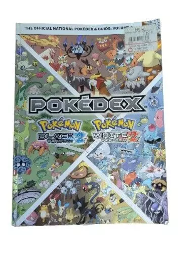 Official Unova Pokedex & Guide: Volume 2 Pokemon Black and White w/ Poster  9780307890634