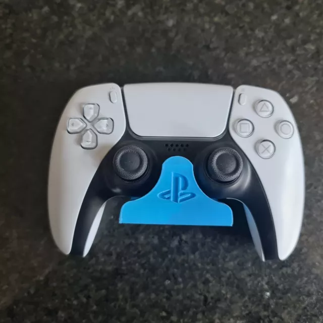 3D Printed Playstation 5 Controller Wall Mount - PS5 Holder Stand With Logo