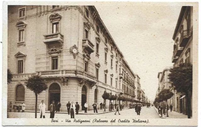 Bari - Via Putignani (Palazzo del Credito Italiano).