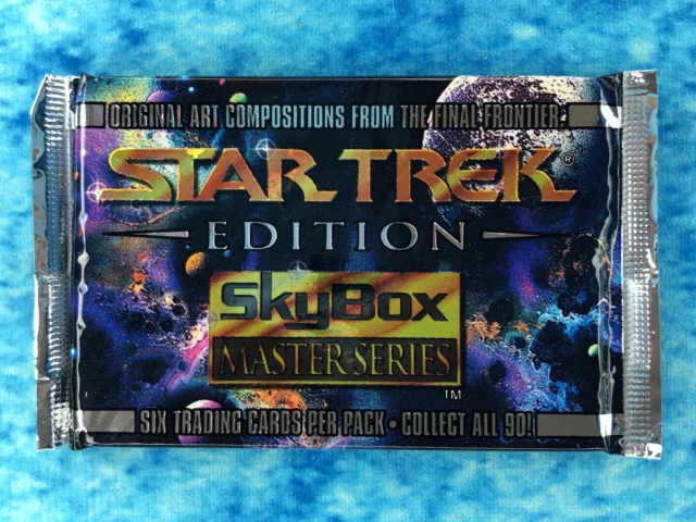 Star Trek: Skybox Master Series Trading card sealed foil packet by SkyBox 1993