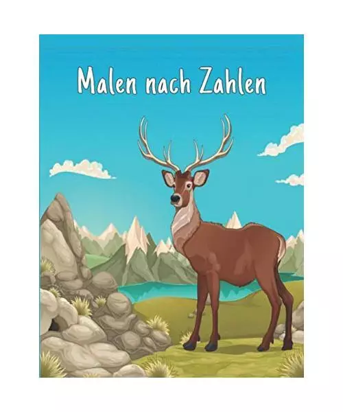 Malen Nach Zahlen: Malbuch mit 60 Farben nach Zahlen Designs von Tieren, Vögeln