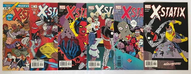 X-STATIX 1 2 3 4 5 6-26 + DEAD GIRL 1-5 Milligan Allred Marvel 2002 VF/NM to NM