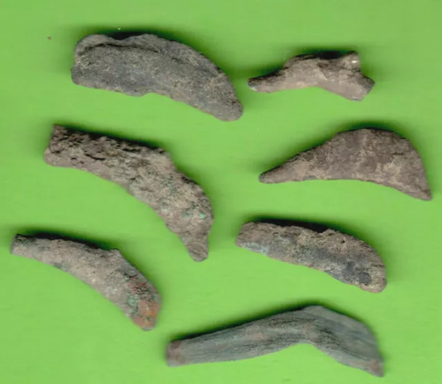 Olbia Fundido Bronce Delfín Ca 5Th CB Ucrania Griego Rusia Lote De 7 Delfín 243