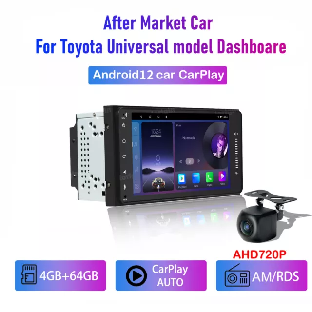 64G Car GPS Stereo For Toyota Hiace RAV4 Landcruiser Prado Camry Hilux Kluger FJ