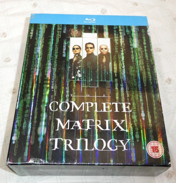 COMPLETE MATRIX TRILOGY Bluray Matrix Matrix Reloaded Matrix ...