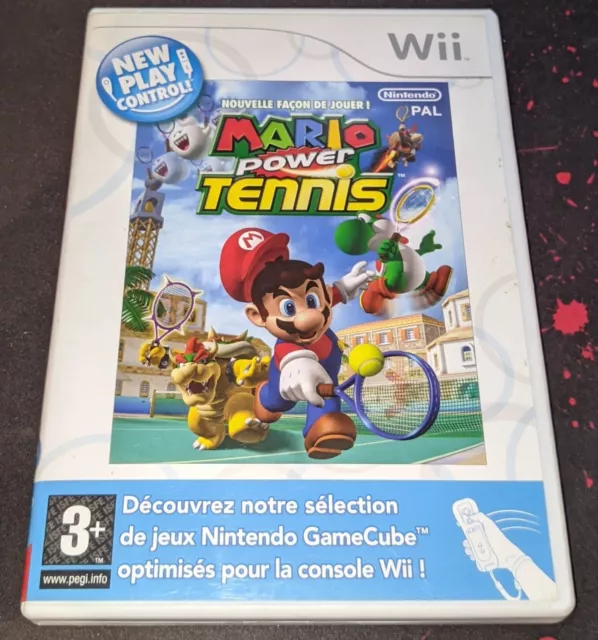 Mario Power Tennis - Nintendo Wii - Italiano, completo con manuale e punti