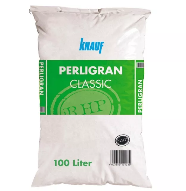 KNAUF Perlite Perligran Classic, 0-6mm , 100 Ltr