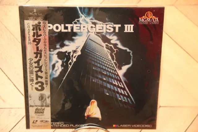 Poltergeist 1988 Laserdisc LD NTSC JAPAN OBI Horror