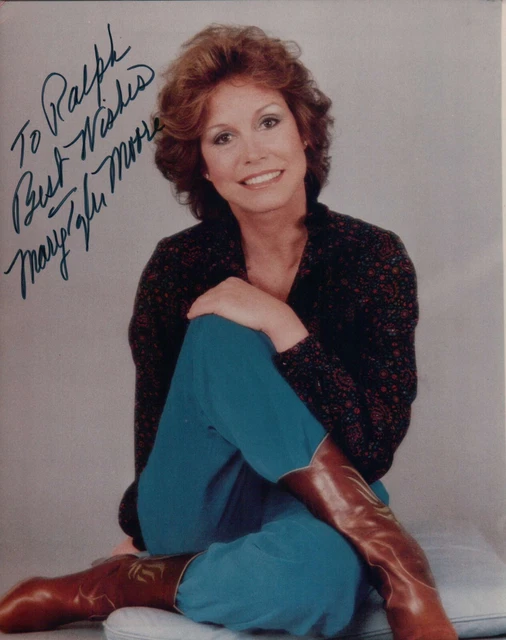 Maria Tyler AUTOGRAFIADA 8X10 FOTO Actriz, Productor, y Social Advocate María Tyler ...