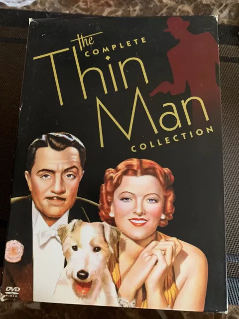 The Complete Thin Man Collection (DVD, 2005, 7-Disc Set) William Powell Myra Loy