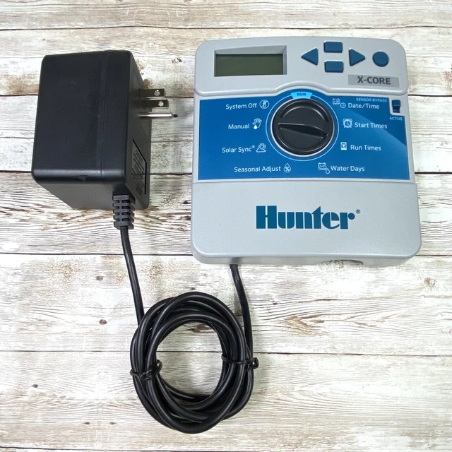 HUNTER XCORE 4STATION Zone XC400i Sprinkler Irrigation Timer
