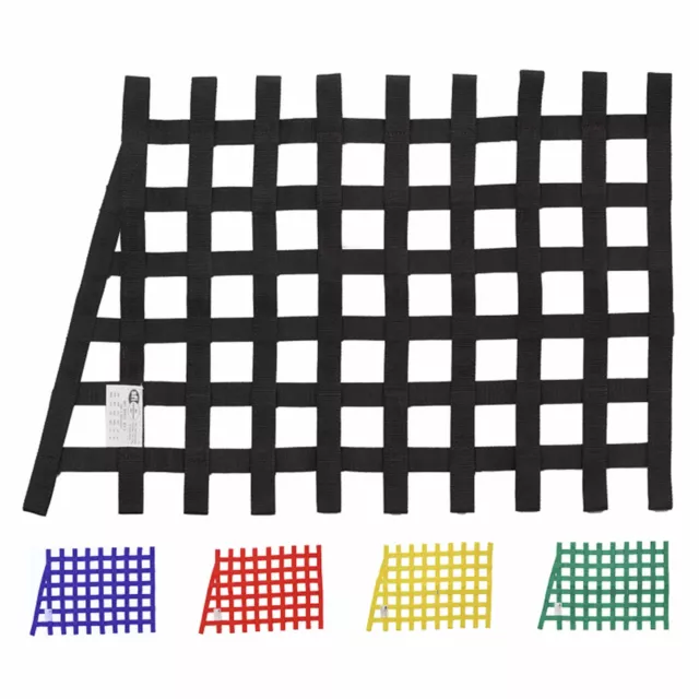 Window Racing Net Mesh Trapezoid Triangle Ribbon Safety Car Stock Rally Banger