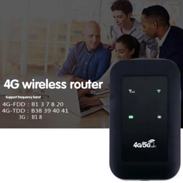 150Mbps Routeur sans fil Wifi haut débit mobile MiFi Hotspot 4G-LTE Adaptateur